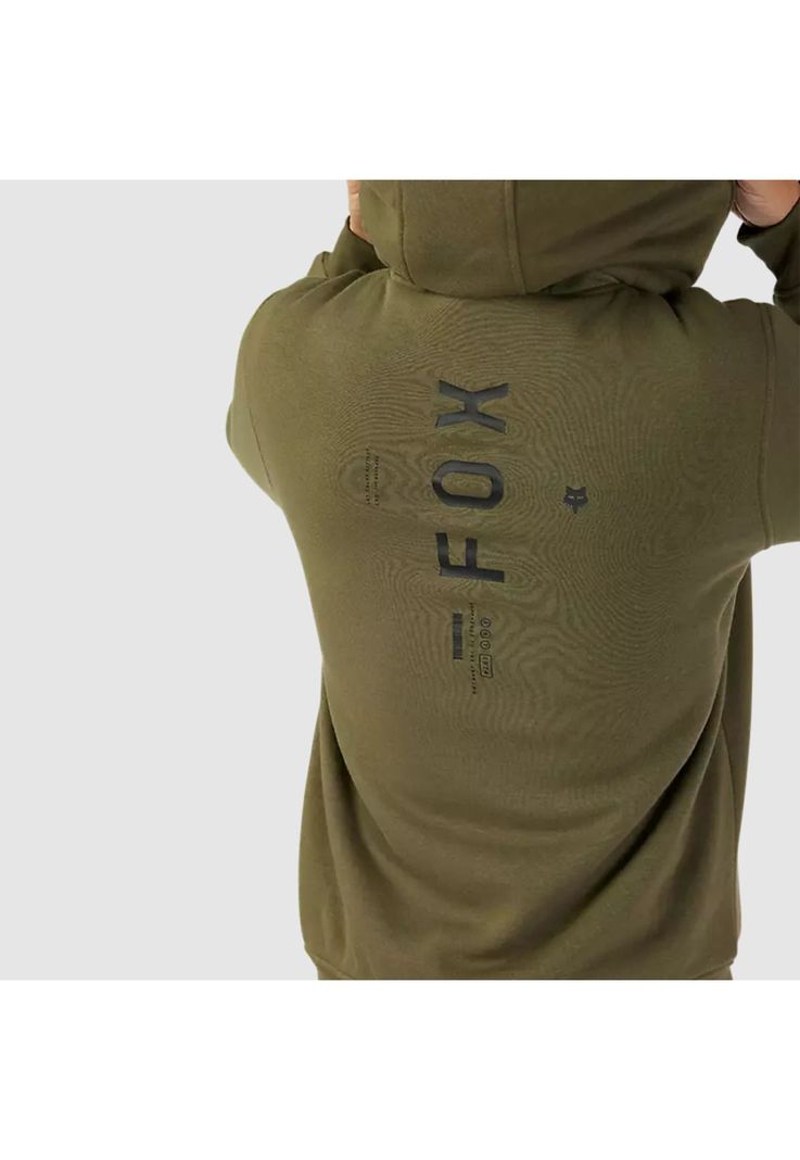 Poleron Lifestyle Dynamic Sasquatch Zip Verde Oliva Fox-4