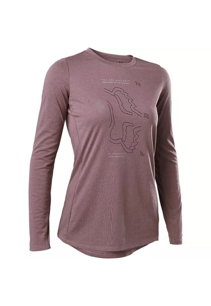 Polera Bicicleta Mujer Ranger Drirelease Morado Fox