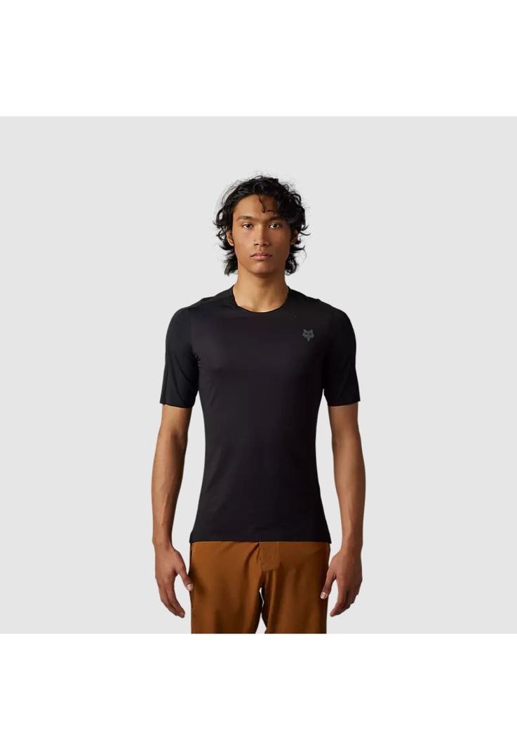 Polera Bicicleta Flexair Ascent Negro Fox-0