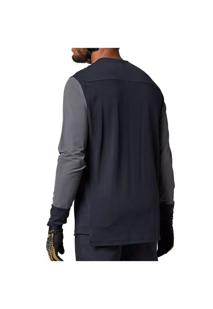 Polera Bicicleta Defend Pro Manga Larga Negro Fox-2