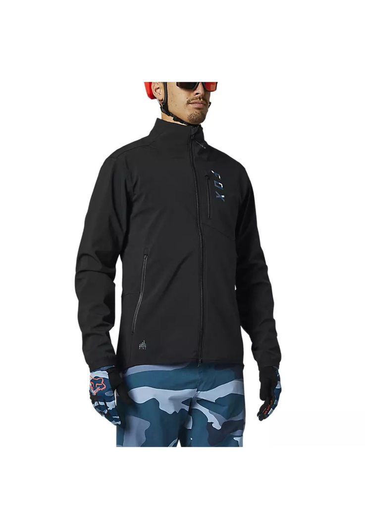 Chaqueta Bicicleta Ranger Fire Negro Fox-0