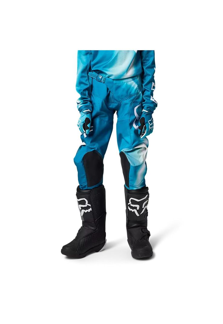 Pantalon Moto Niña 180 Toxsyk Celeste Fox-0