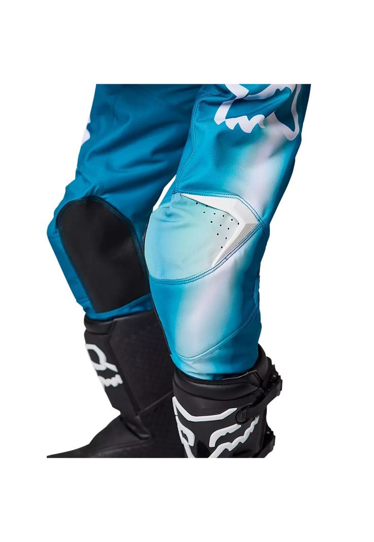 Pantalon Moto Niña 180 Toxsyk Celeste Fox-2