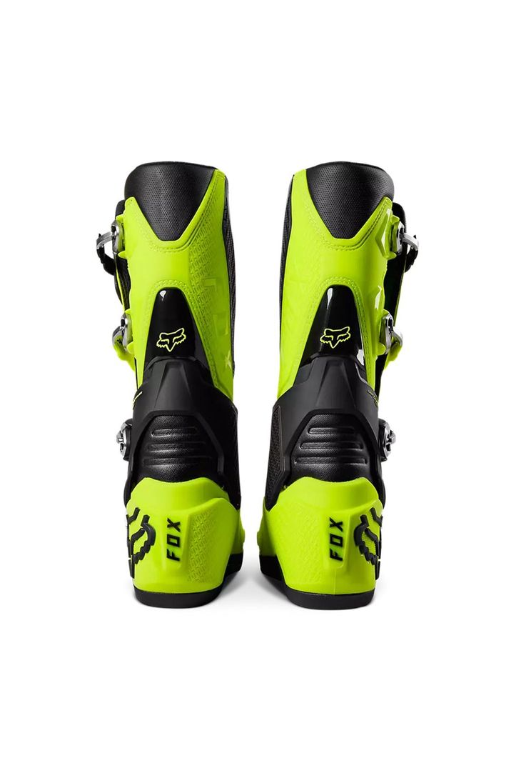 Botas Moto Motion Amarillo Fox-4