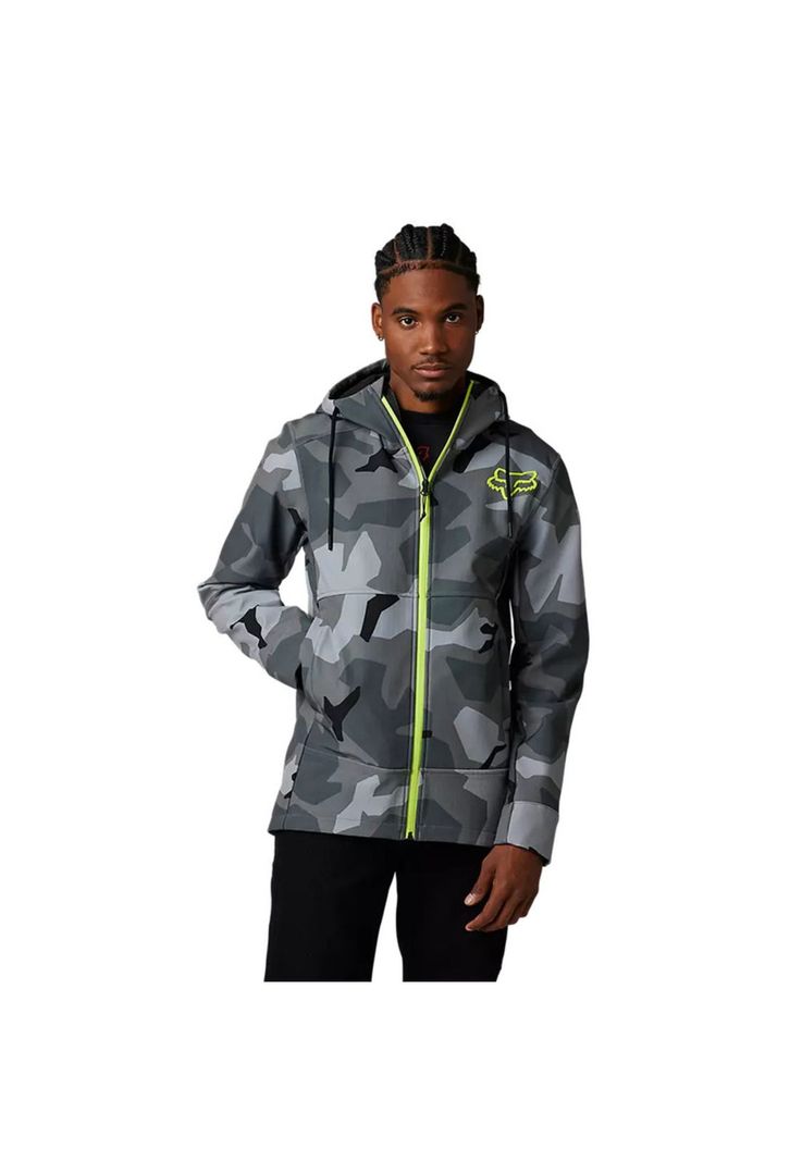Chaqueta Lifestyle Pit Camo Negro Fox-0
