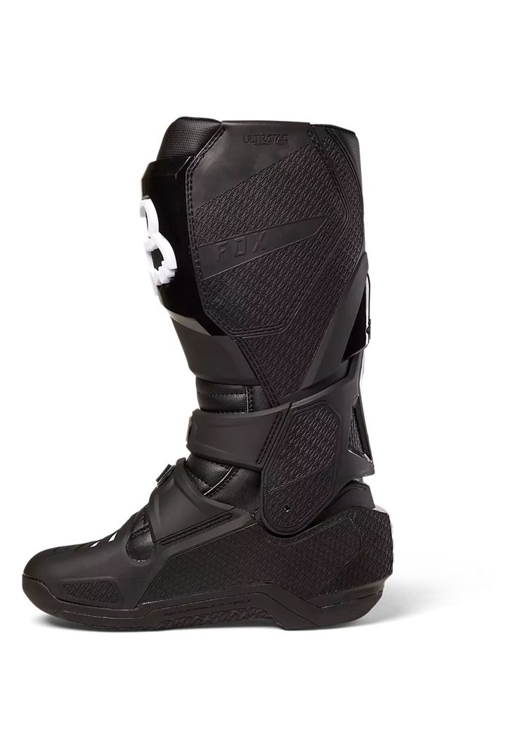 Botas Moto Instinct Negro/Blanco Fox-3