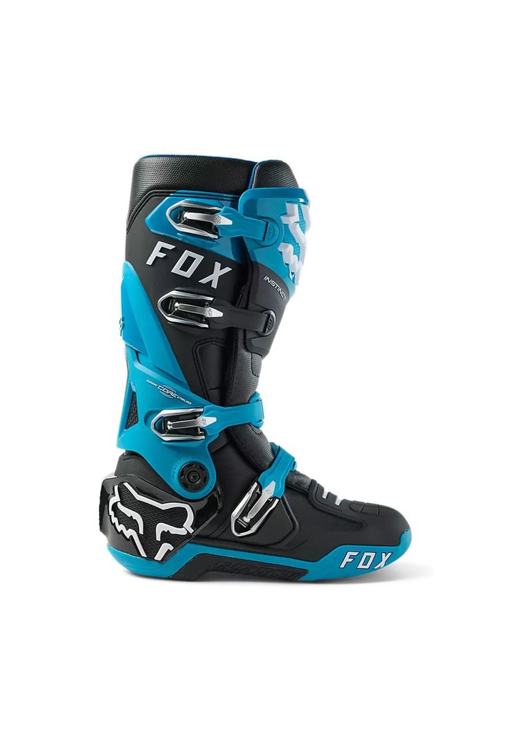 Botas Moto Instinct Azul Fox-1