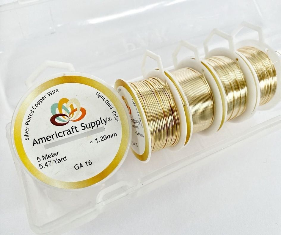 Kit De Alambres Avanzado Para Bisutería Americraft Supply.-0