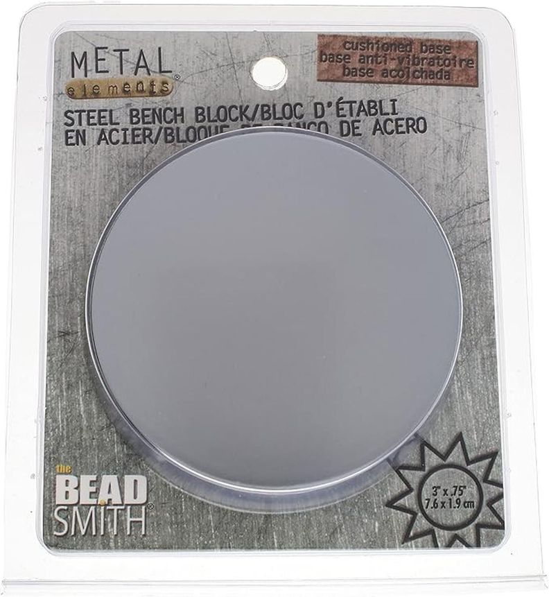 El Bloque de Banco de acero con base removible de silicona BeadSmith-1