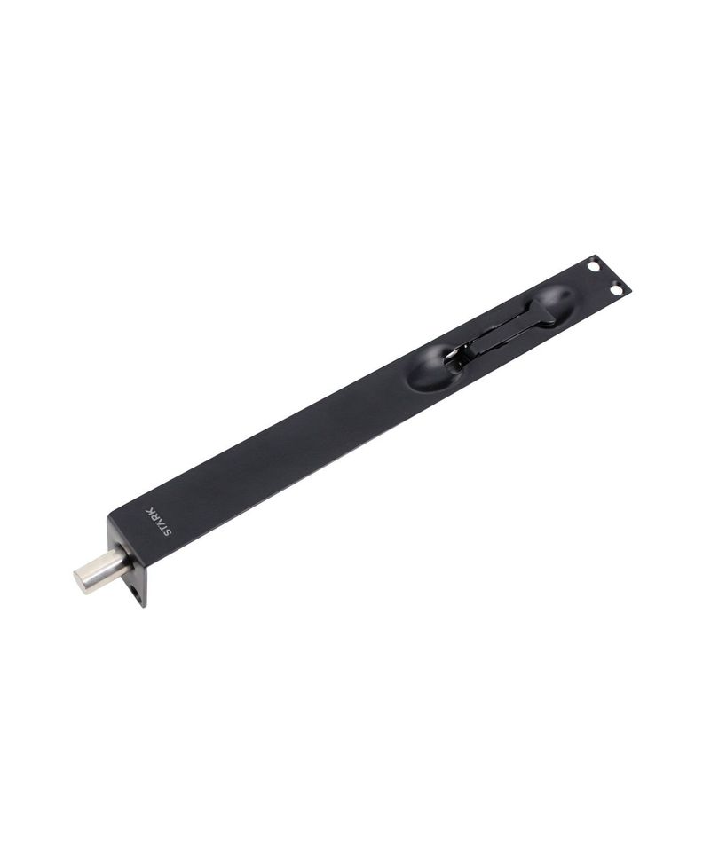 Picaporte embutido de palanca de 25x6. Negro mate-0