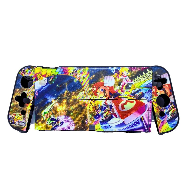 Carcasa funda protectora diseño Mario Kart para Nintendo Switch Oled-0