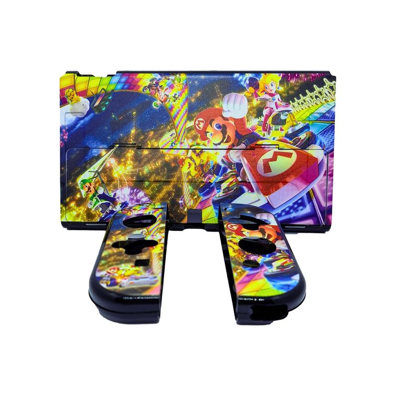 Carcasa funda protectora diseño Mario Kart para Nintendo Switch Oled-1