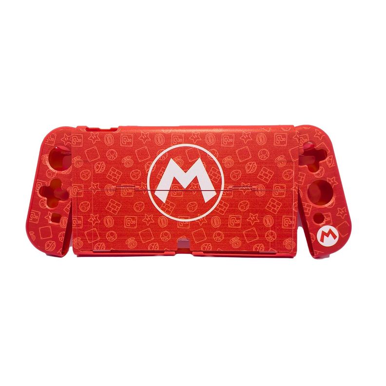 Carcasa funda protectora diseño Mario Bross para Nintendo Switch Oled-0