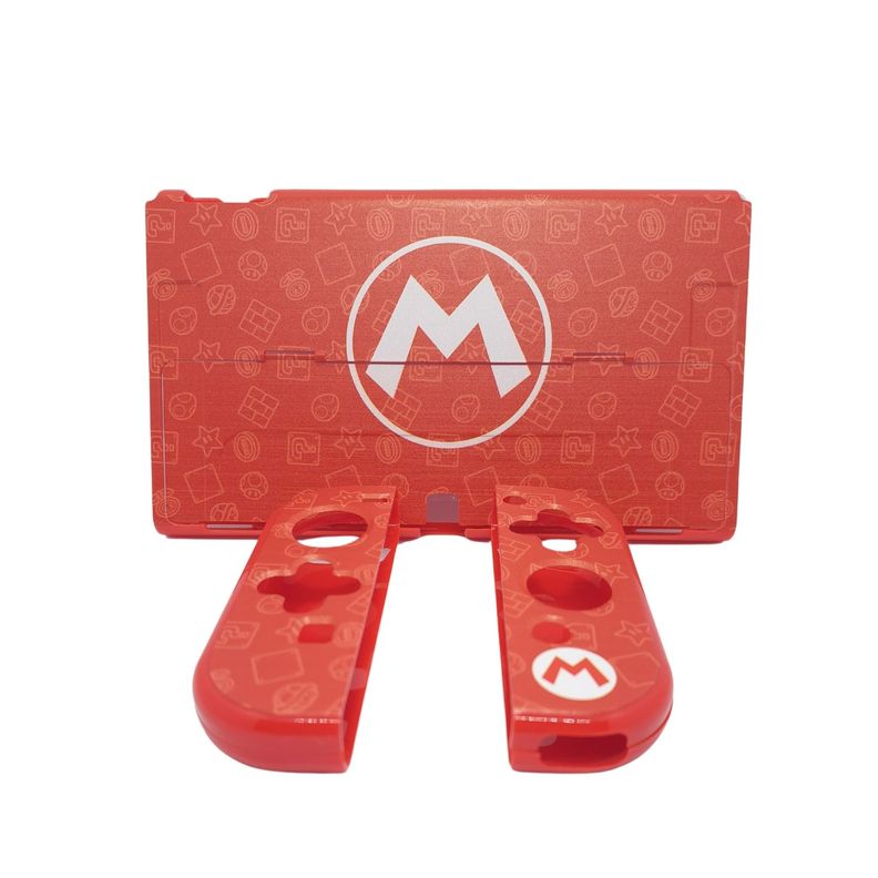 Carcasa funda protectora diseño Mario Bross para Nintendo Switch Oled-1