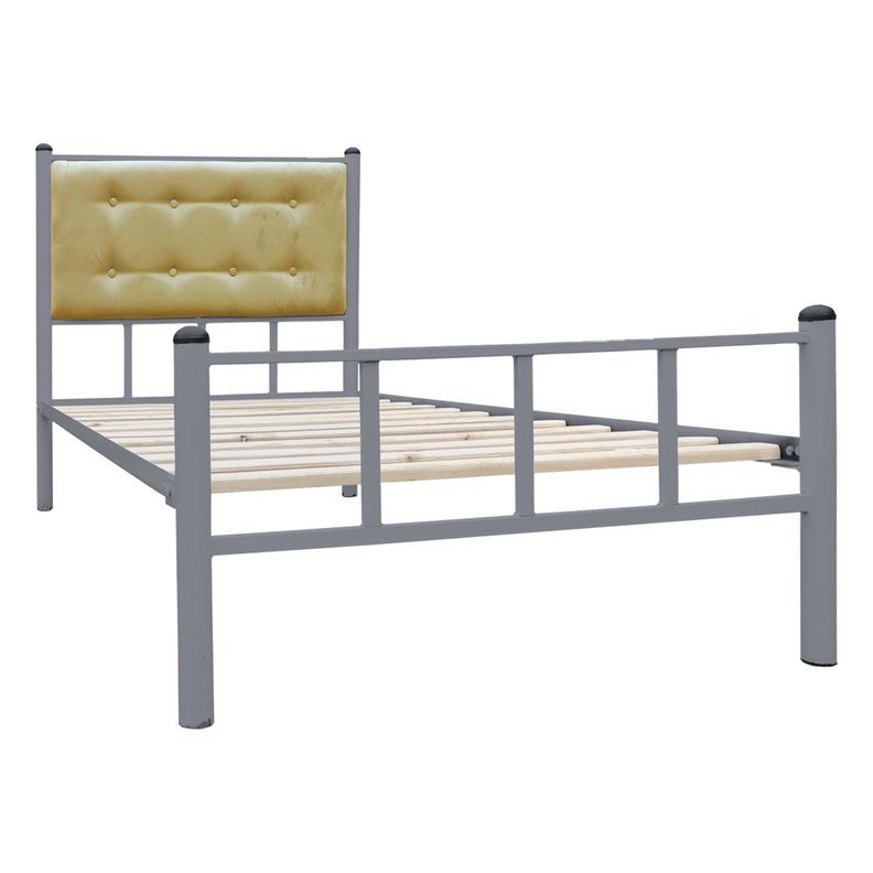 Cama Casual 1 Plaza Ceniza