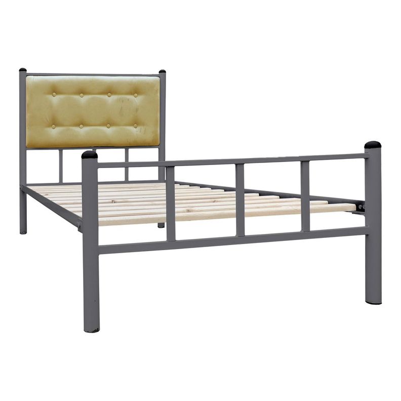 Cama Casual 1 Plaza Grafito