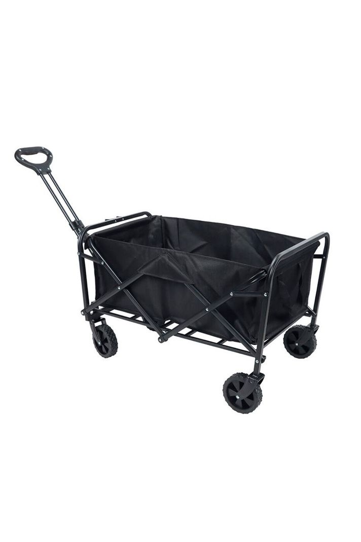 Carro de Camping Plegable Negro-0