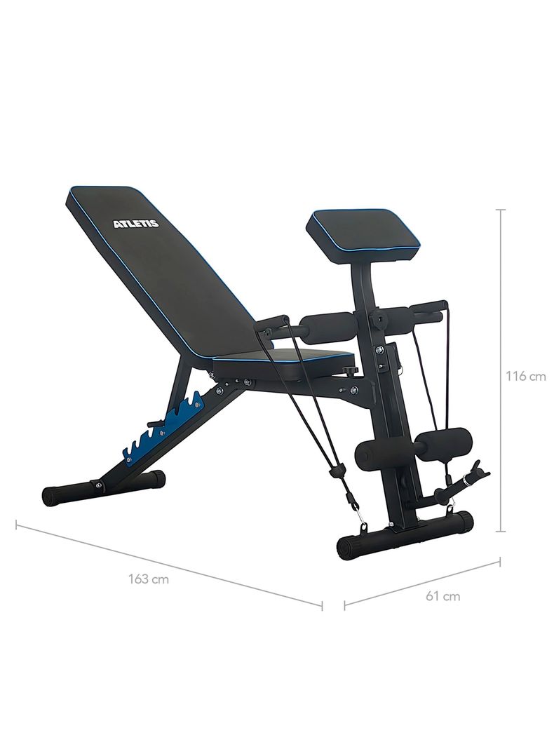 Banco Multifuncional Entrenamiento Fitness-2
