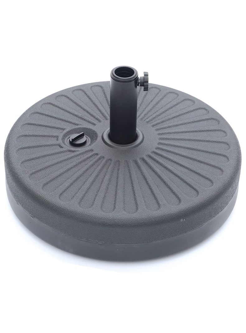 Base Redonda Para Quitasol Novahus 21 kg - Negro