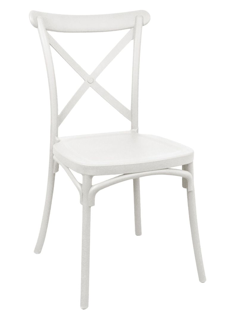 Silla Terraza Plástica Petra Blancas-0