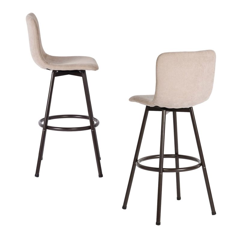 Pack 2 Piso de Bar Brickman Beige-3