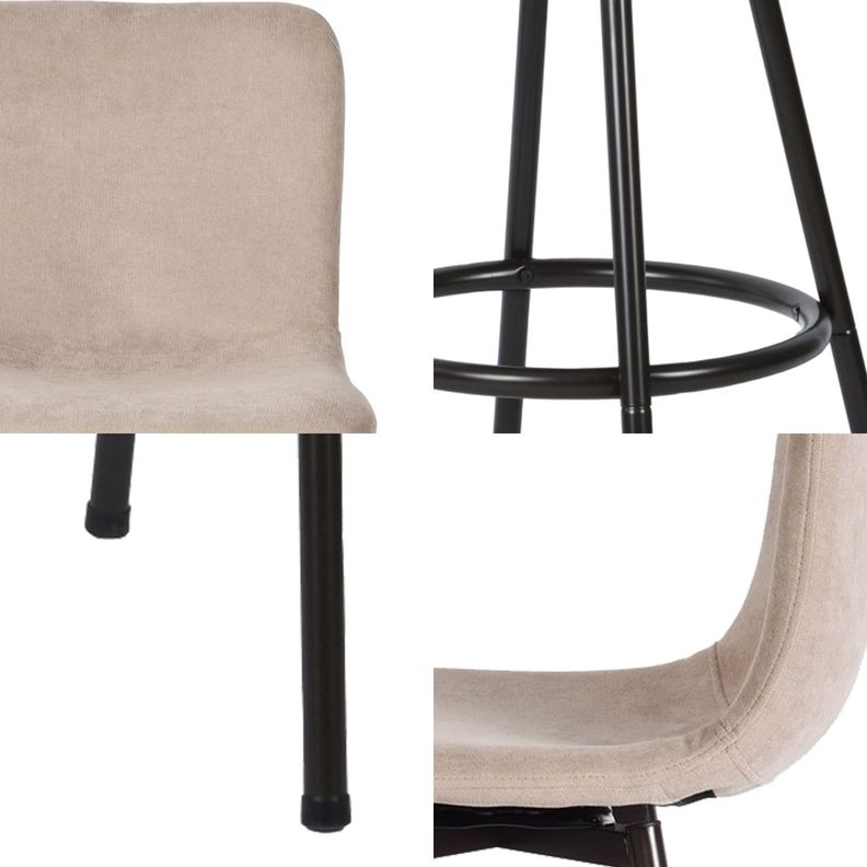 Pack 2 Piso de Bar Brickman Beige-4