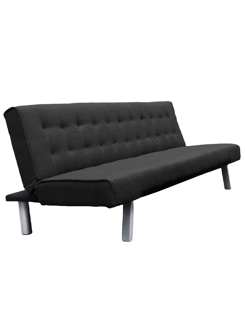 Futón Parker 3 cuerpos 72x178x80 cm Negro-0