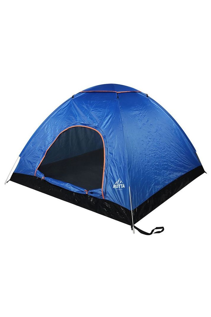 Carpa 4 Personas Camping Outdoor Azul-0