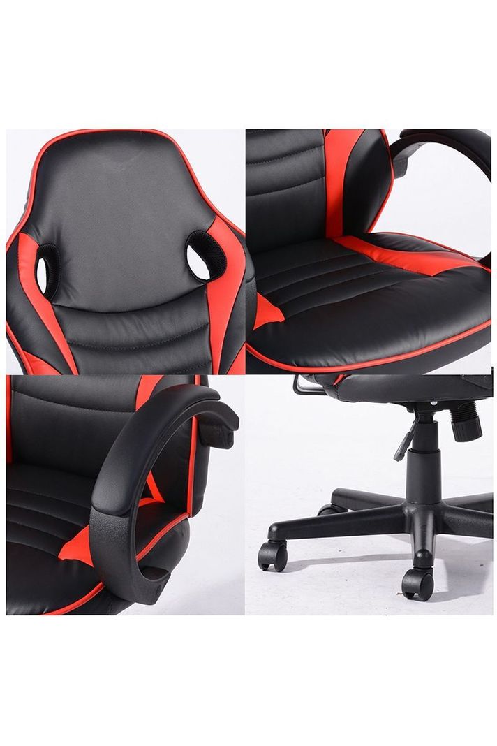 Silla Gamer Xgames Ergonómica Escritorio Rojo-5