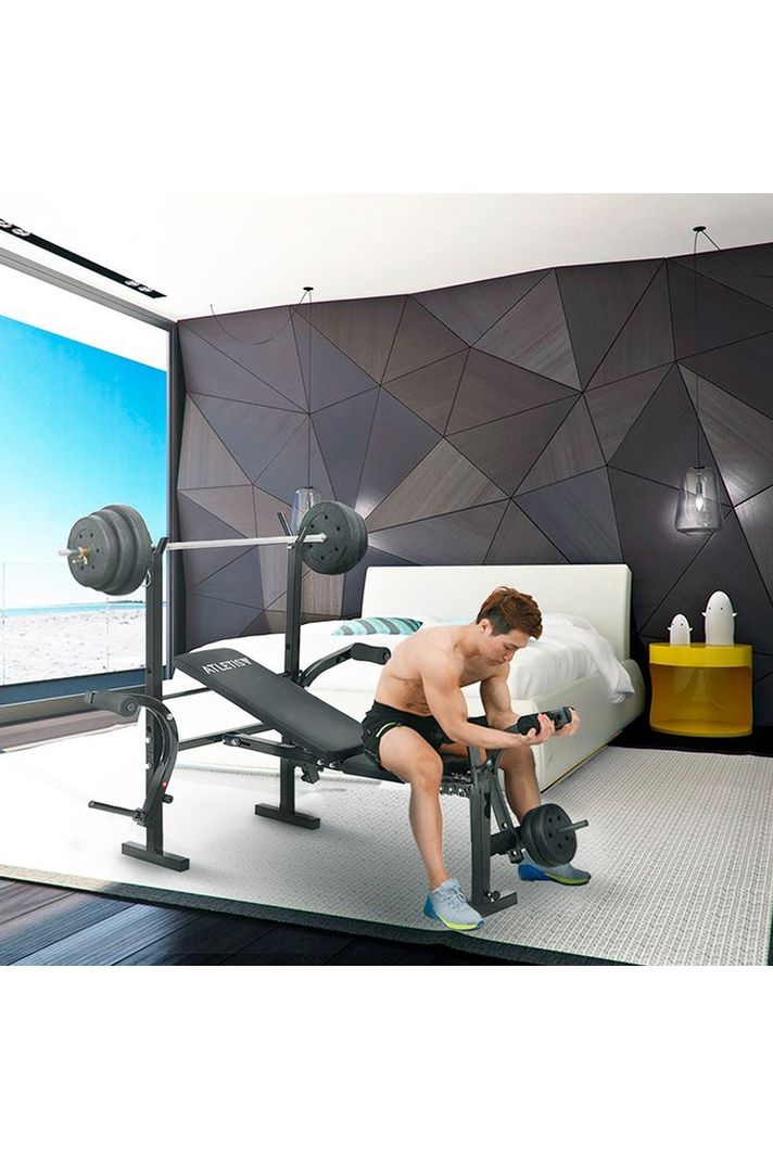 Press Banca Multifuncional Fit Negro-5