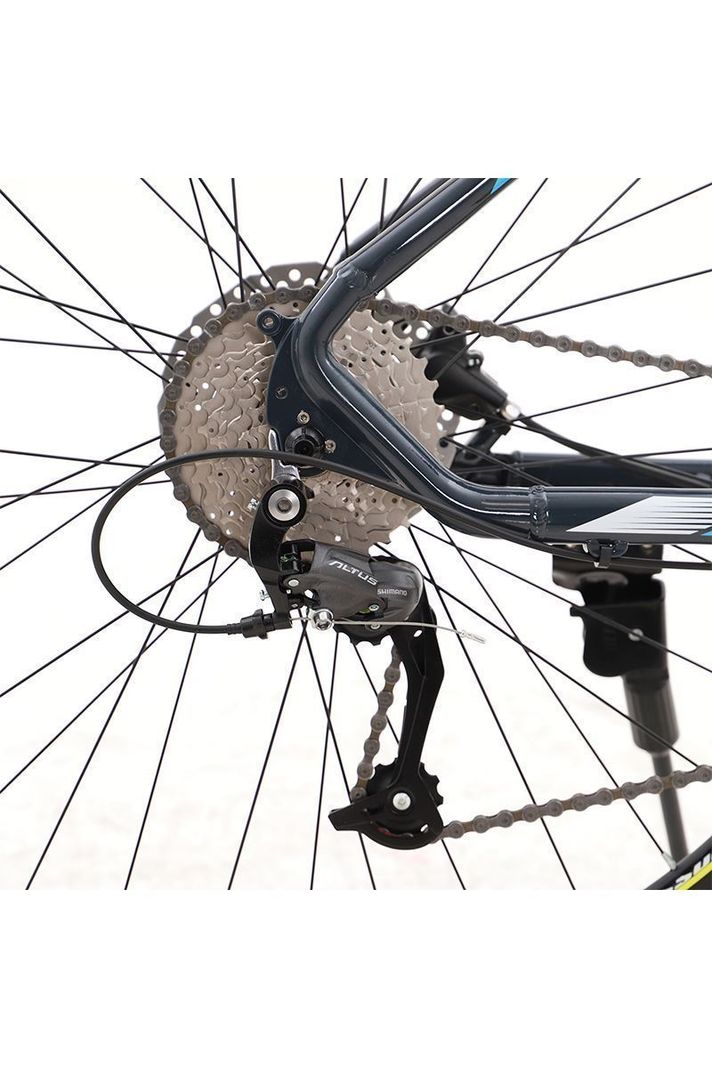 Bicicleta Mountain Bike Aro 29” 27 Velocidades Gris-5