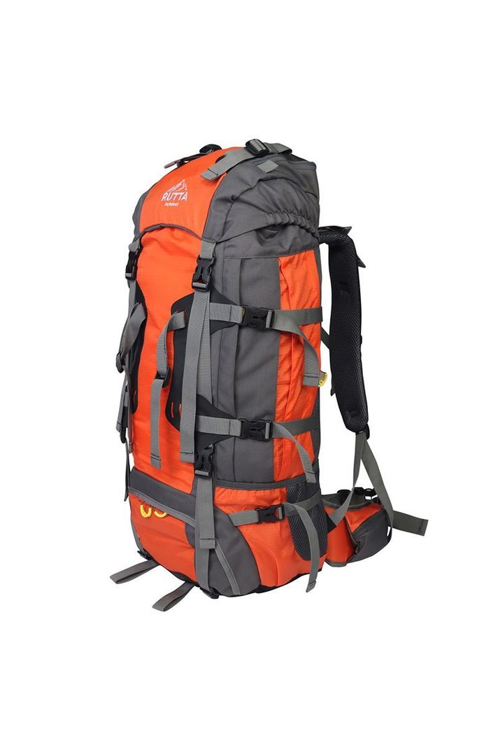 Mochila Camping 80L Naranjo-0