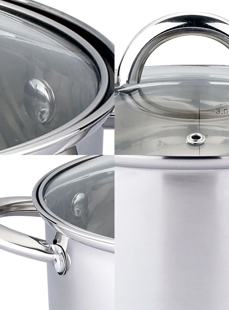 Olla de Acero inoxidable 16 cm 1,9 Lts-4