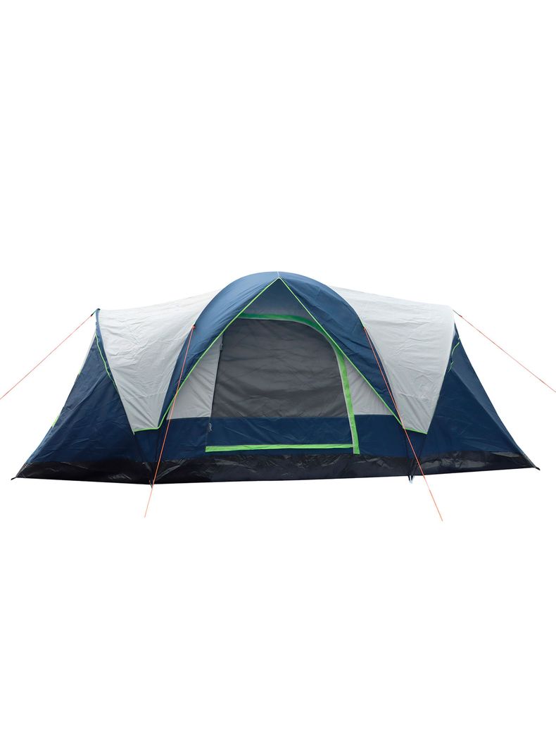 Carpa 8 Personas Camping Outdoor Azul-1