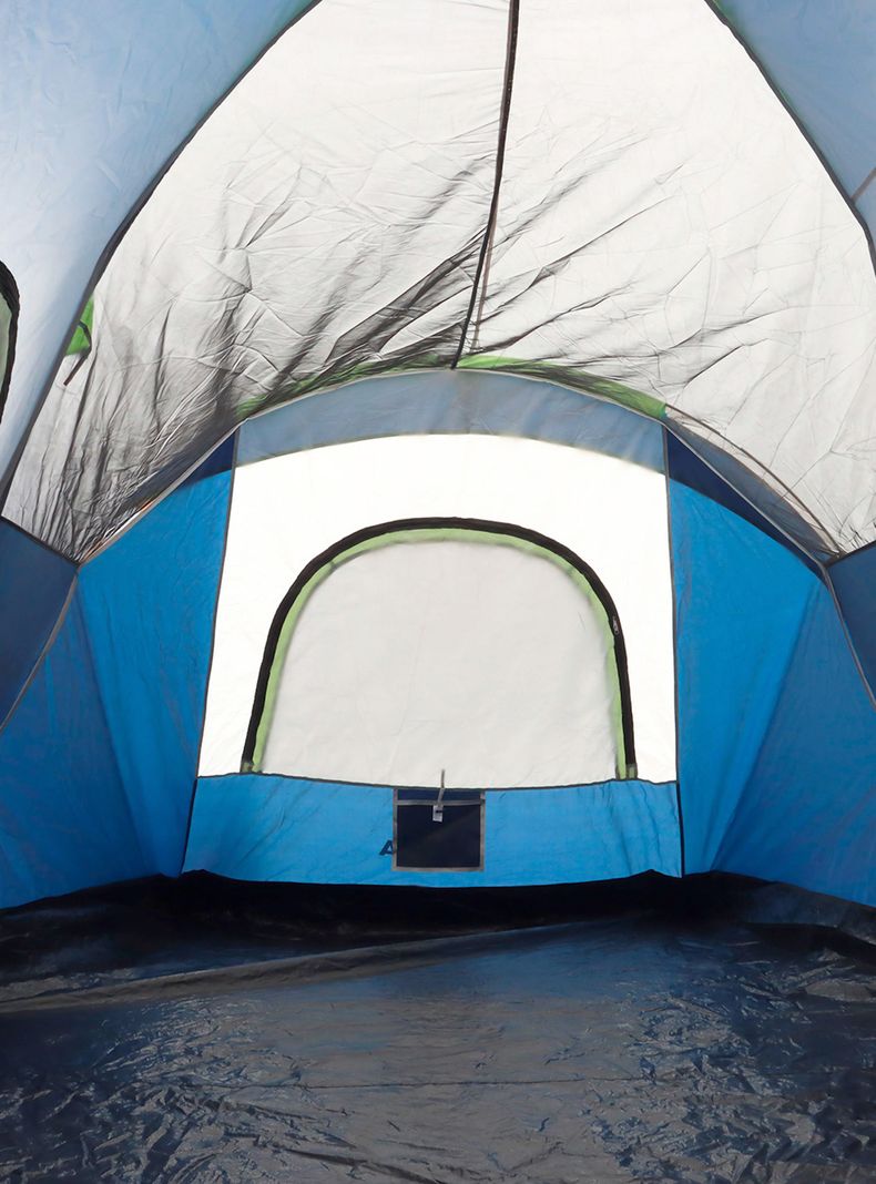 Carpa 8 Personas Camping Outdoor Azul-3