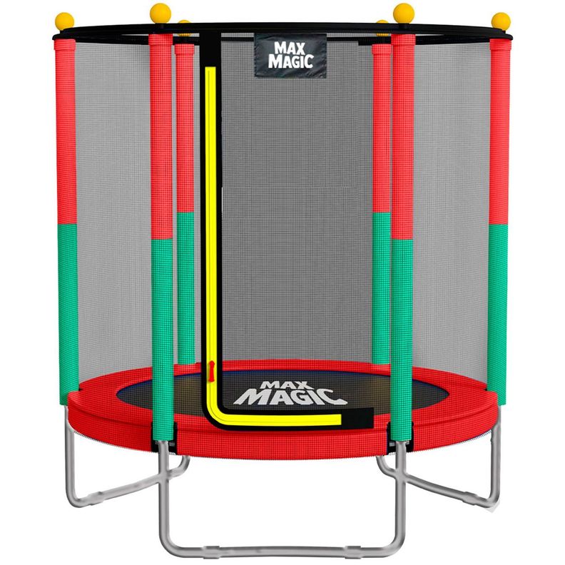 Cama Elástica 152 cm Rojo-0
