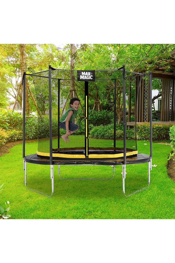 Cama Elástica 305 cm (10 Ft) Negro-4