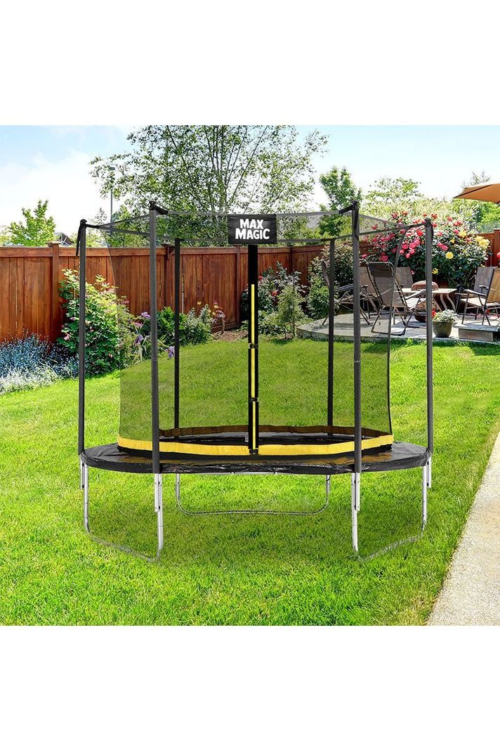 Cama Elástica 305 cm (10 Ft) Negro-5