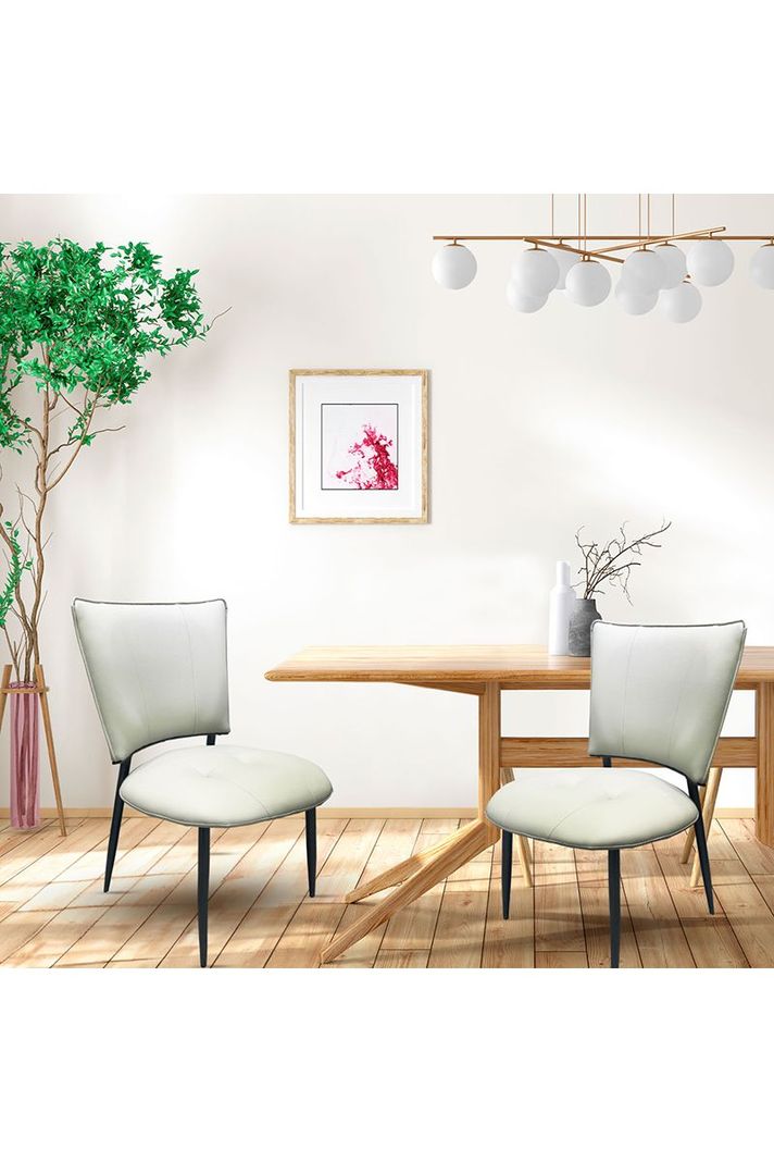 Pack 2 Silla Comedor Luminae Blanco-1
