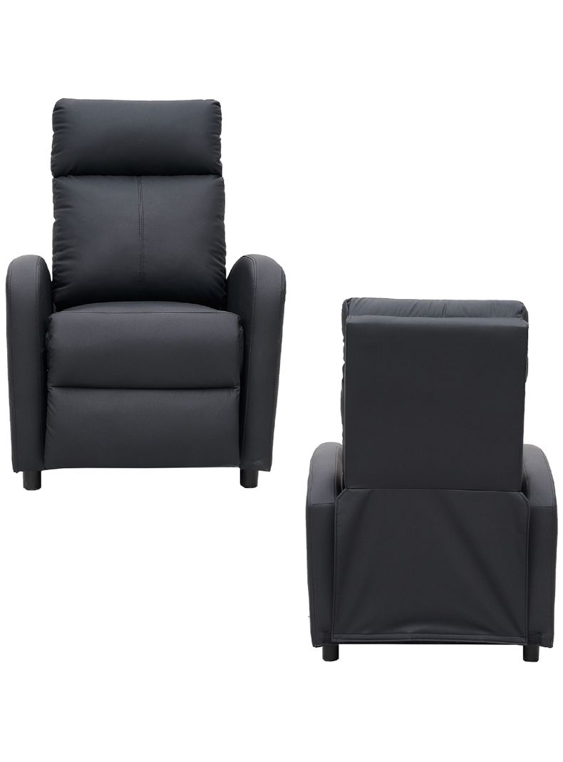 Berger Reclinable Lisboa Pu Negro-5