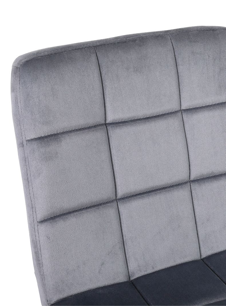Pack de 4 Sillas de Comedor Modernas Novahus Velvet Gris-3