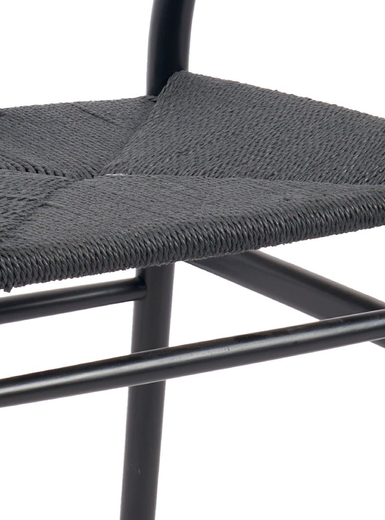 Pack 2 Sillas Comedor Novahus Wishbone Negra-3