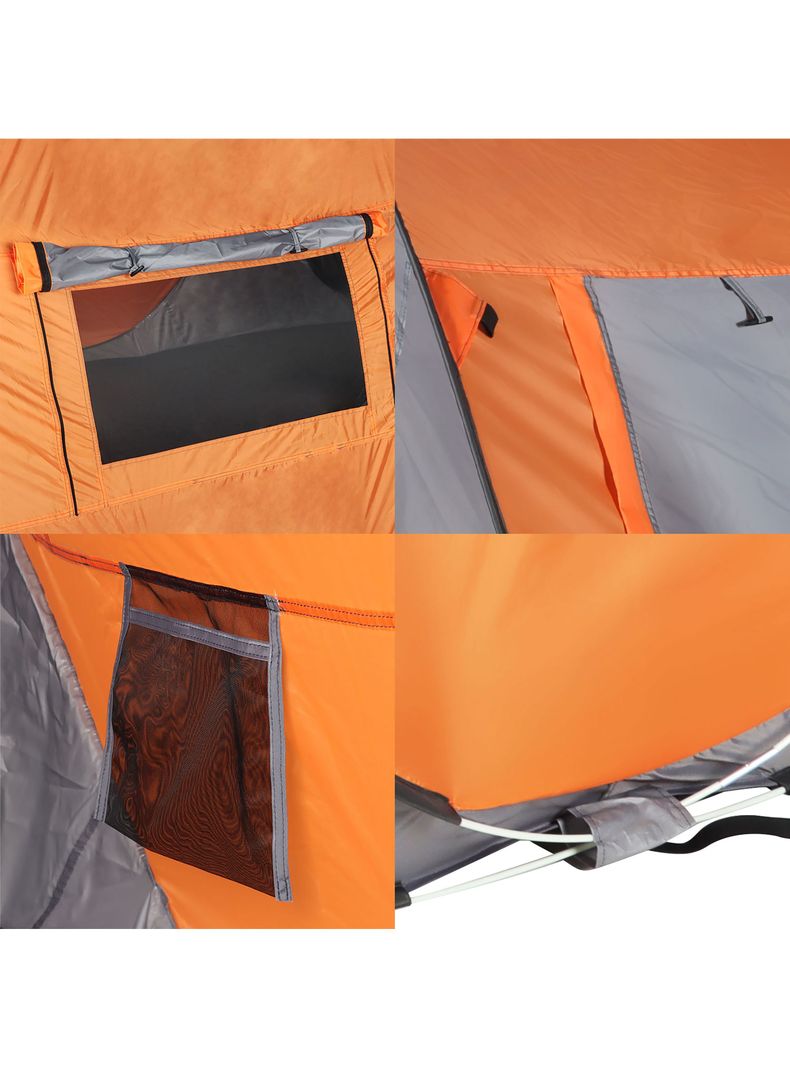 Carpa Pop Up 2 Personas Naranjo-4