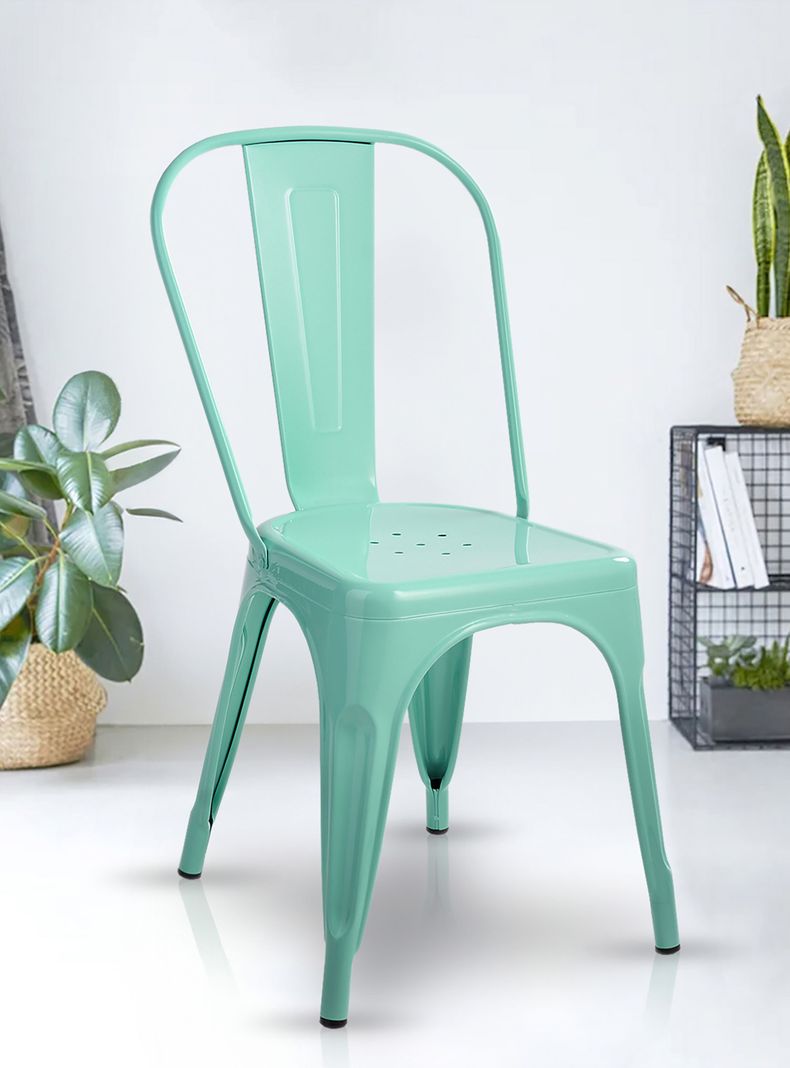 Silla de Bar Metal Tolix Menta-1