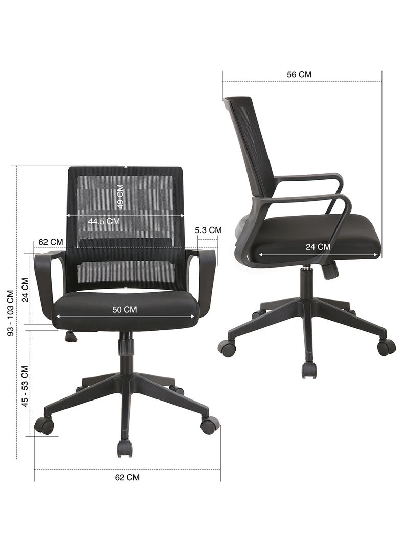 Pack 2 Silla de Escritorio Balance Low Pro-1