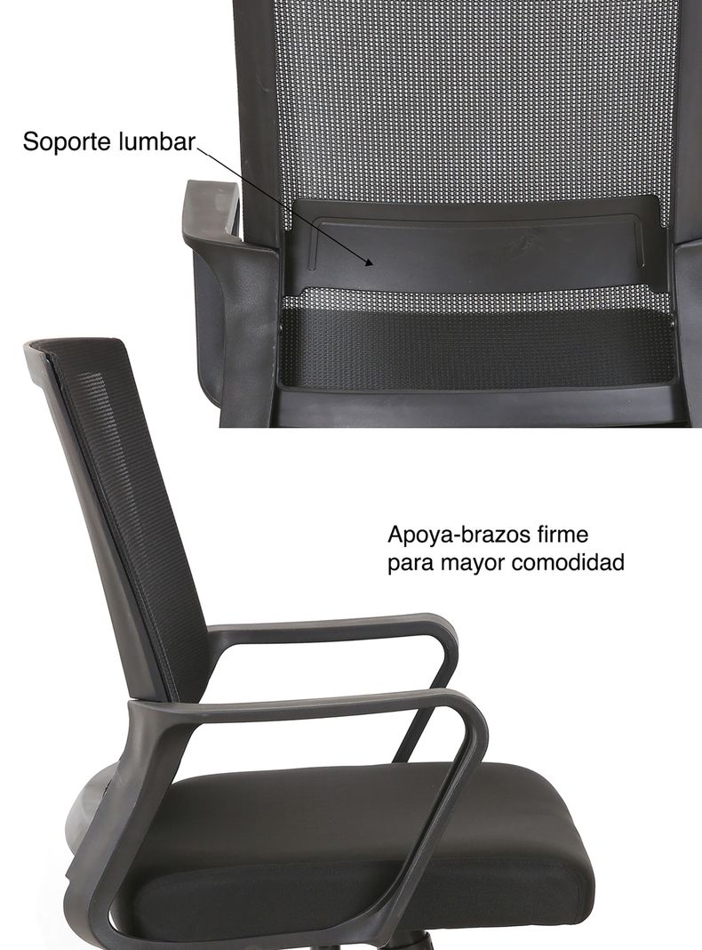 Pack 2 Silla de Escritorio Balance Low Pro-3