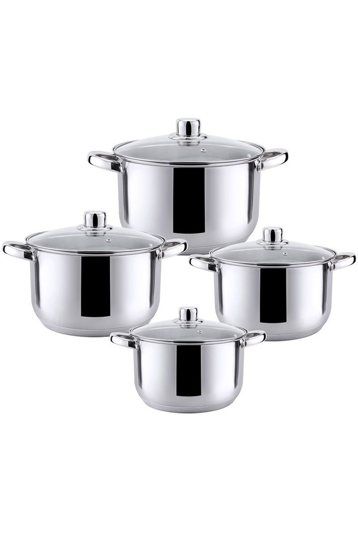 Set Baterías 8 Piezas Acero Inoxidable Bremen Gri-0