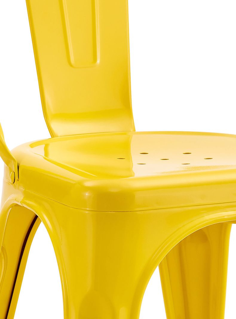 Silla Metal Tolix Amarillo-4
