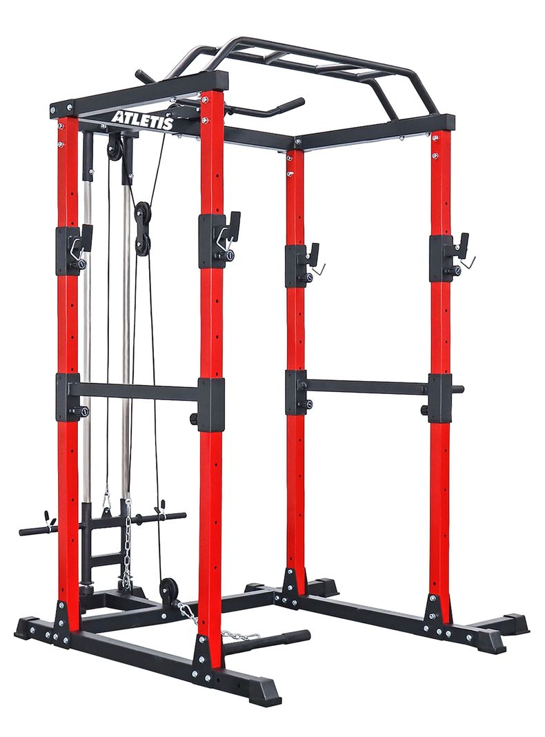 Jaula Power Rack de Potencia Multifuncional-0