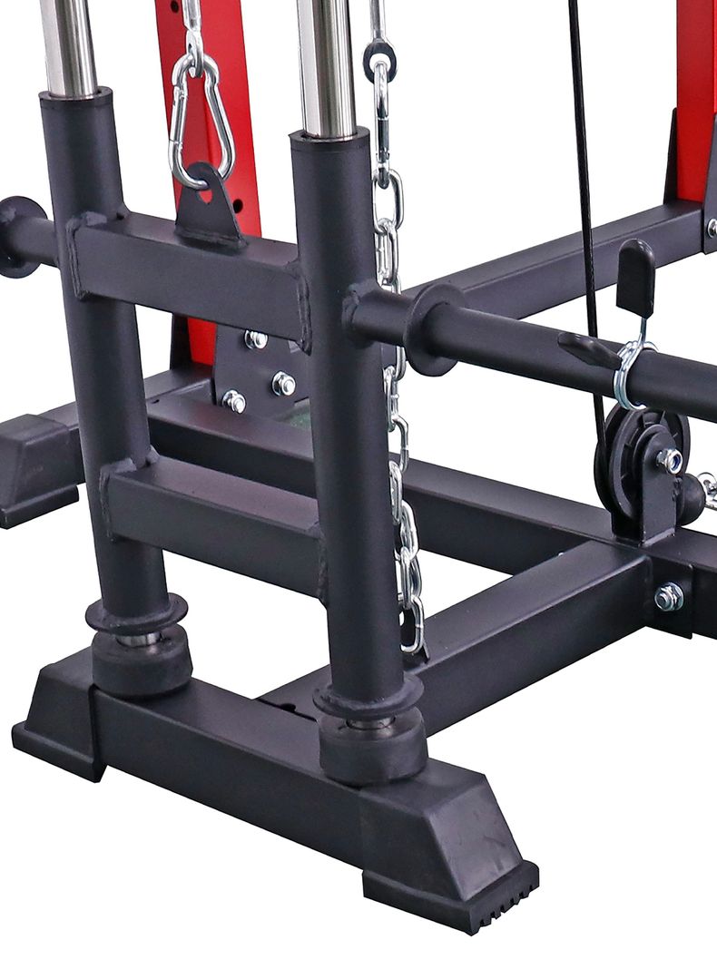 Jaula Power Rack de Potencia Multifuncional-6
